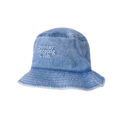 Sombrero De Copa Bordado Tipográfico Textil Mezclilla Unitalla
