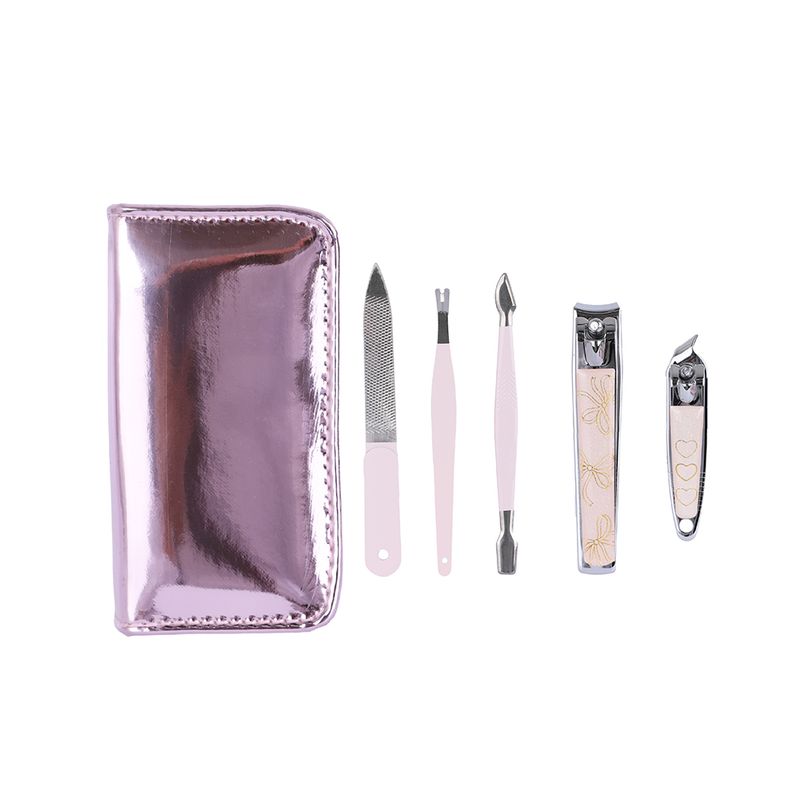 Kit-Manicure-Con-Estuche-Shiny-Acero-Inoxidable-Rosa-5-Piezas-1-31826