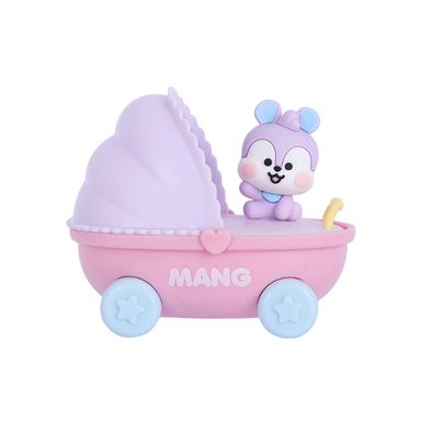 Figura Decorativa Con Luz BT21 Mang Colección Baby Sintética Multicolor 6.2x8 cm