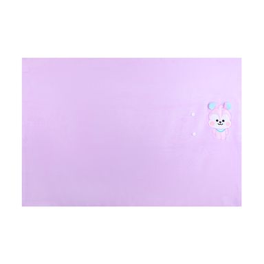 Manta BT21 Mang Colección Baby Textil Lila 140x100 cm