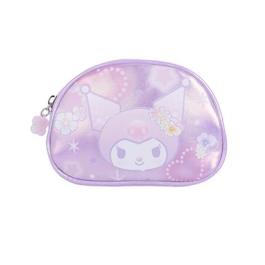 Monedero Sanrio Kuromi Flower Language Sintético Lila
