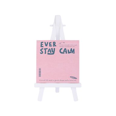 Bloc De Notas Con Caballete Coral 7.6x7.6 cm 50 Hojas