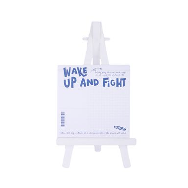 Bloc De Notas Con Caballete Lila 7.6x7.6 cm
