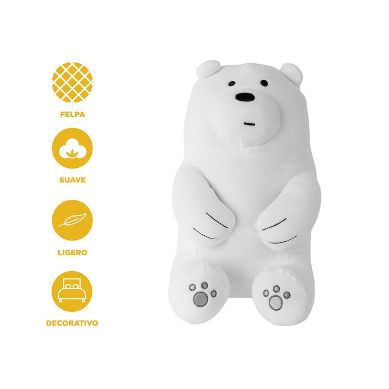 Peluche-Polar-Lovely-Sentado-30-Cm-We-Bare-Bears-We-Bare-Bears-Polar-Felpa-30-cm-4-346