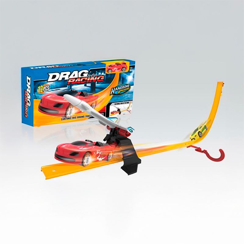 Pista-De-Juguete-Flash-Racers-Sint-tica-12-Piezas-2-29103