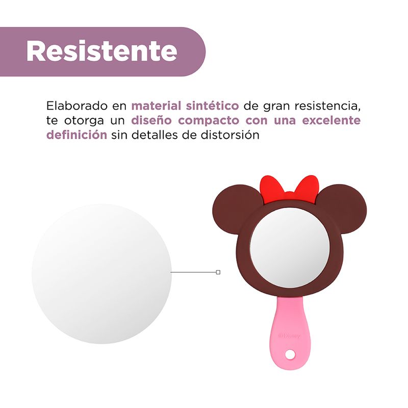 Espejo-De-Mano-Disney-Minnie-Mouse-Tsum-Tsum-Sint-tico-Multicolor-9x15-cm-5-31409