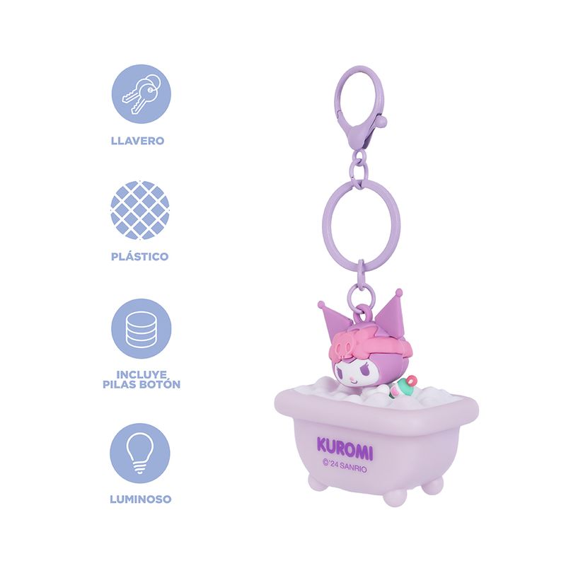 Llavero-Con-Luz-Sanrio-Kuromi-Dise-o-De-Tina-De-Ba-o-Sint-tico-Lila-7-2-cm-3-31910