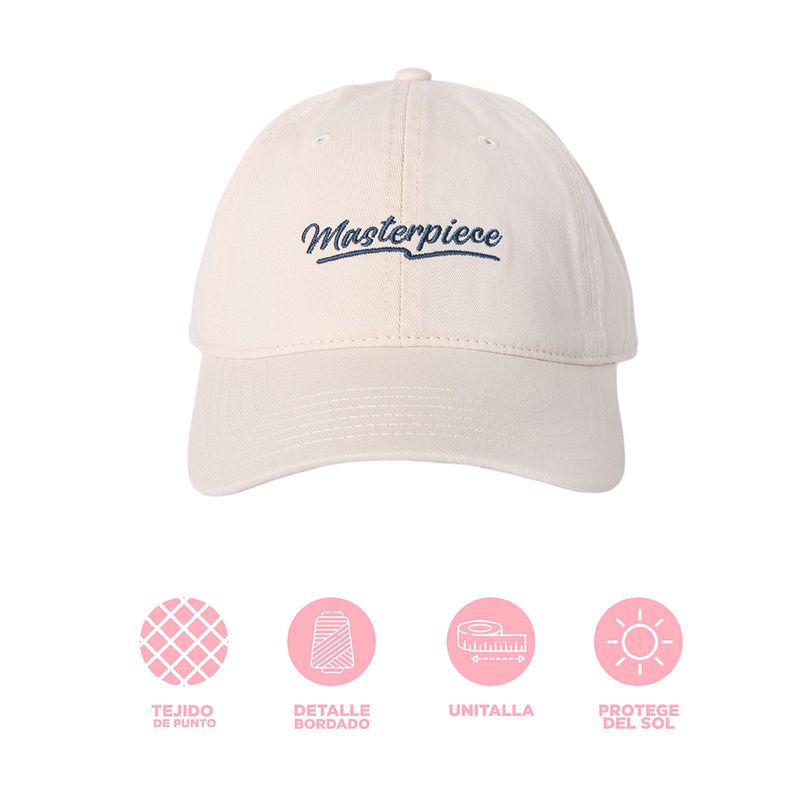 Gorra-Casual-Con-Tipograf-a-Bordada-Textil-Beige-Unitalla-3-31927