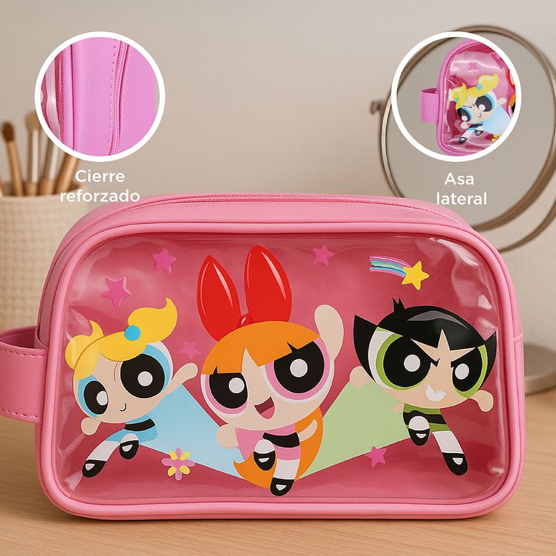 Cosmetiquera-Las-Chicas-Superpoderosas-Sint-tica-Rosa-25x16-cm-5-31934
