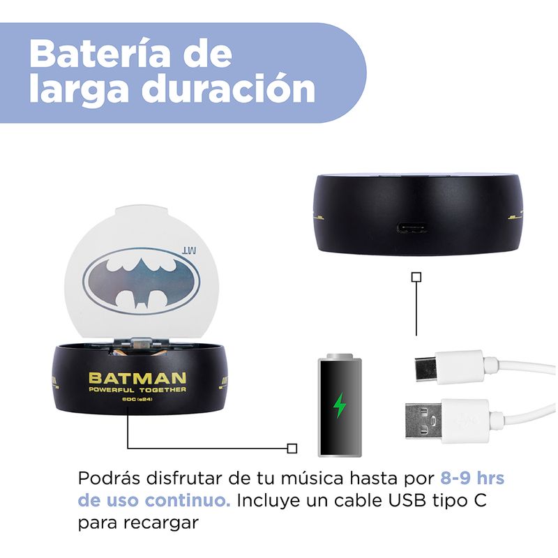 Aud-fonos-Inal-mbricos-Con-Estuche-De-Carga-DC-Batman-Sint-ticos-Negros-TWS-6-31935
