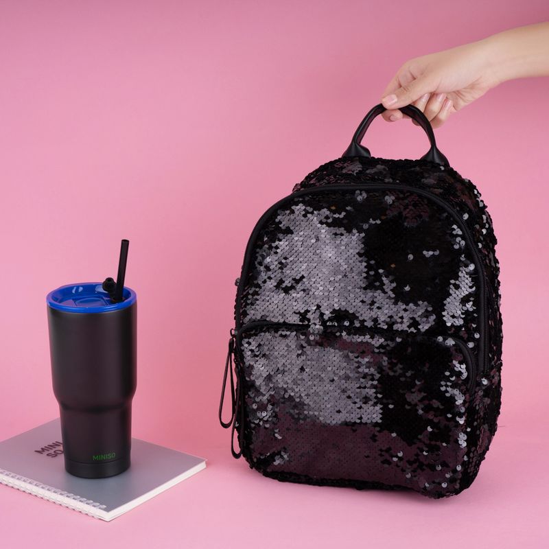 Mochila-Casual-Dise-o-Con-Lentejuelas-Textil-Negra-25x30-cm-3-31948