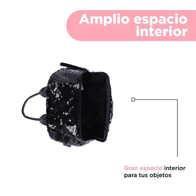 Mochila-Casual-Dise-o-Con-Lentejuelas-Textil-Negra-25x30-cm-5-31948