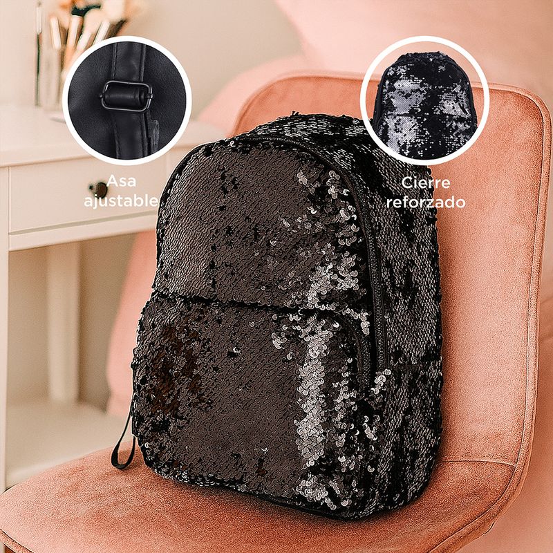 Mochila-Casual-Dise-o-Con-Lentejuelas-Textil-Negra-25x30-cm-6-31948