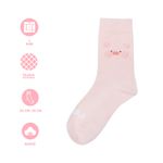 Calcetines-Para-Mujer-Lulu-La-Cerdita-60-Algod-n-34-Poli-ster-3-Poliamida-3-Elastano-Rosa-Talla-23-25-3-31954