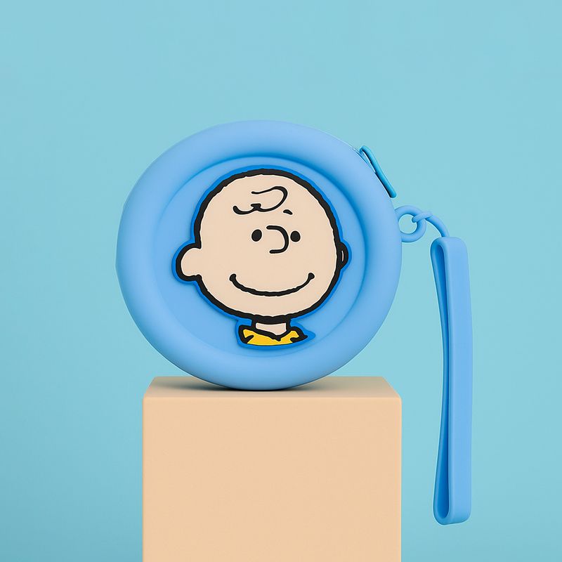 Monedero-Snoopy-Charlie-Brown-Silicona-Azul-9-8x2-8x9-cm-2-31963