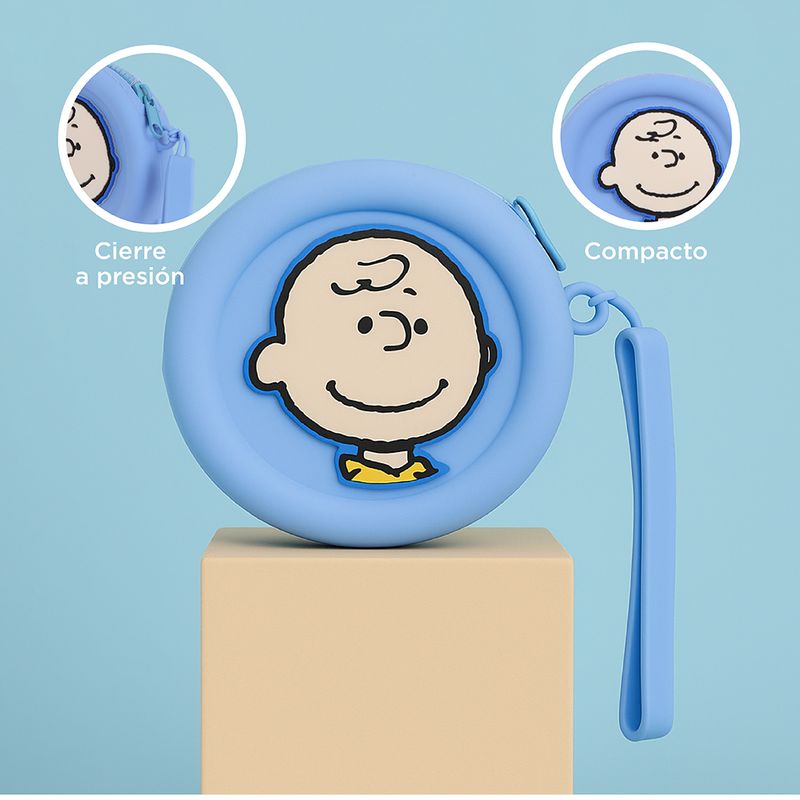 Monedero-Snoopy-Charlie-Brown-Silicona-Azul-9-8x2-8x9-cm-5-31963