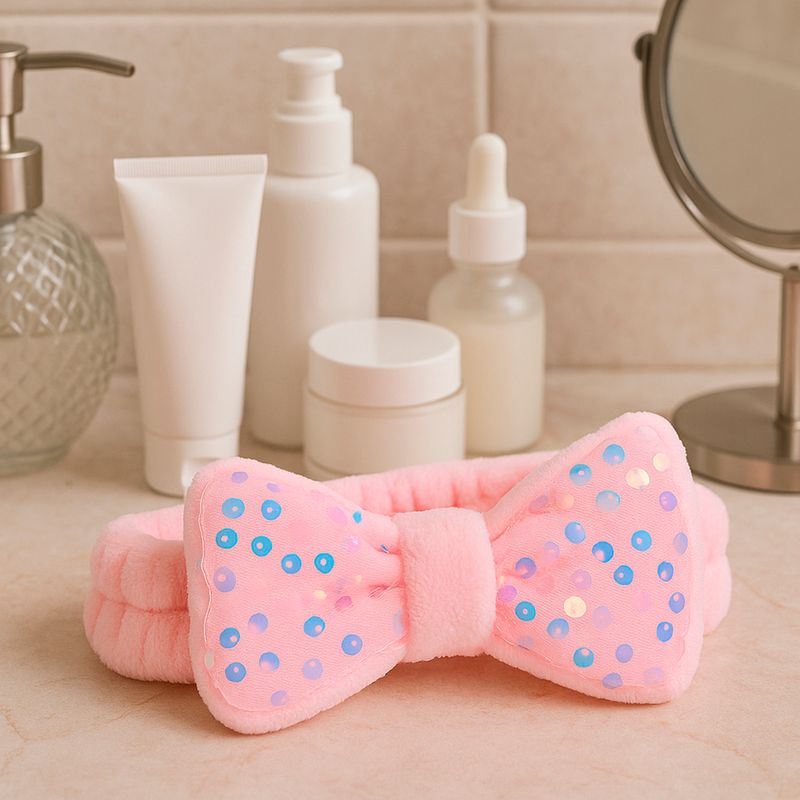 Banda-Para-Cabello-Con-Mo-o-100-Poli-ster-Rosa-20x5-cm-2-32000