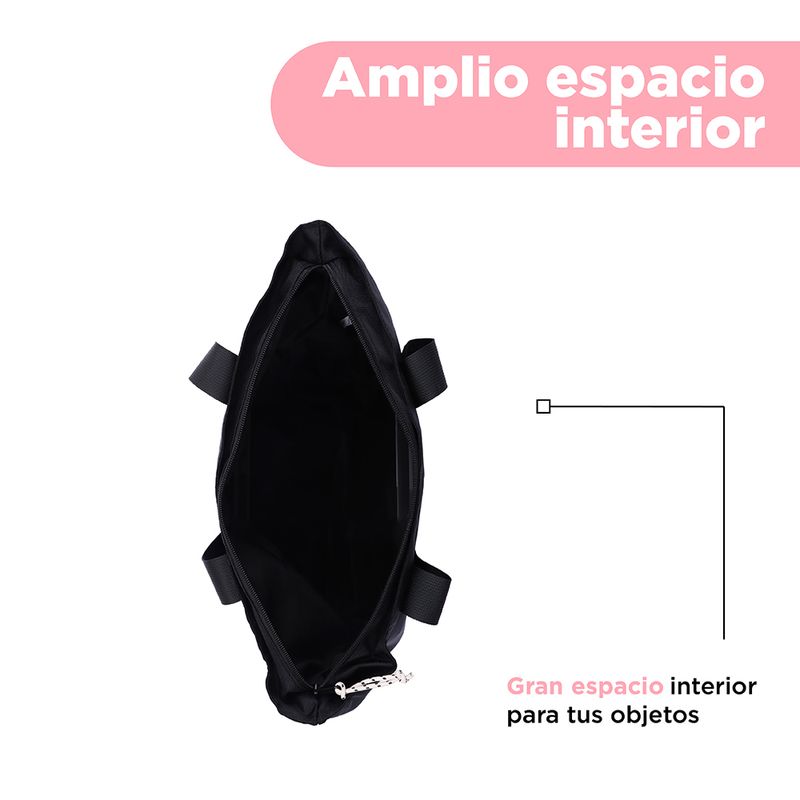 Bolso-De-Hombro-Life-Is-For-Fun-Textil-Negro-30x42-cm-4-32003