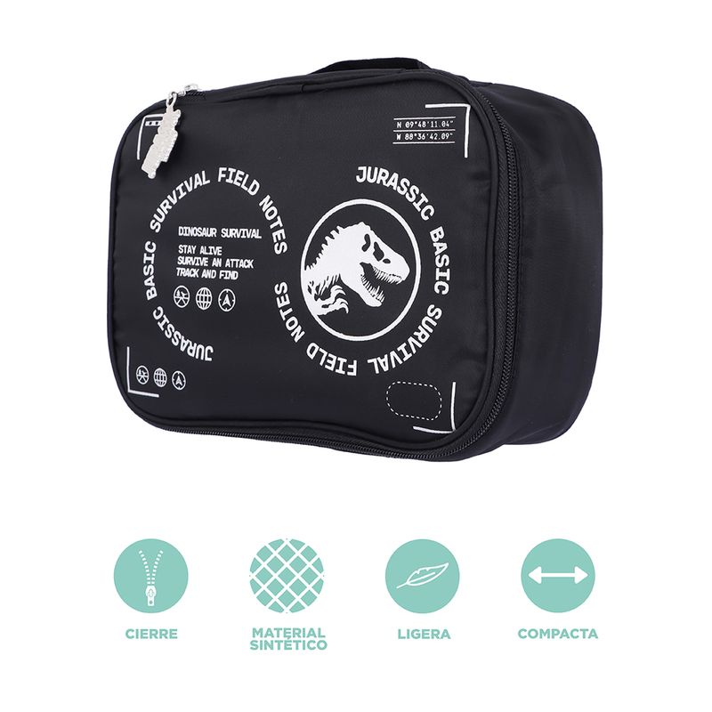 Neceser-De-Viaje-Jurassic-World-Textil-Negro-23x17x11-cm-3-32007