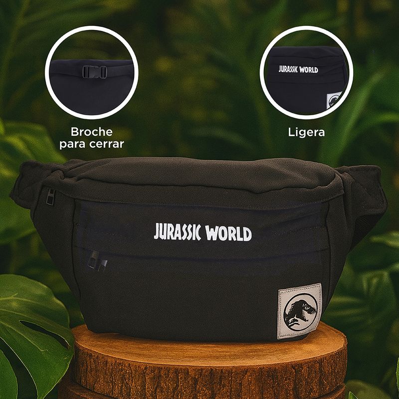 Cangurera-Jurassic-World-Textil-Negra-48x18x10-cm-5-32008