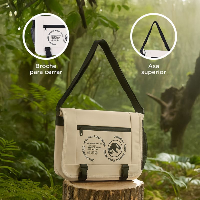 Bolso-Crossbody-Jurassic-World-Textil-Beige-37x25x11-cm-5-32009