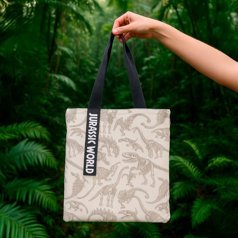 Bolsa-De-Compras-Jurassic-World-Textil-Blanco-34x39-cm-2-32011
