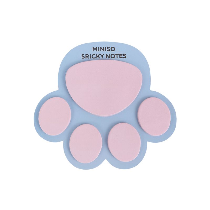 Set-Notas-Adhesivas-Cat-Paw-Multicolor-30-Hojas-5-Piezas-1-31901