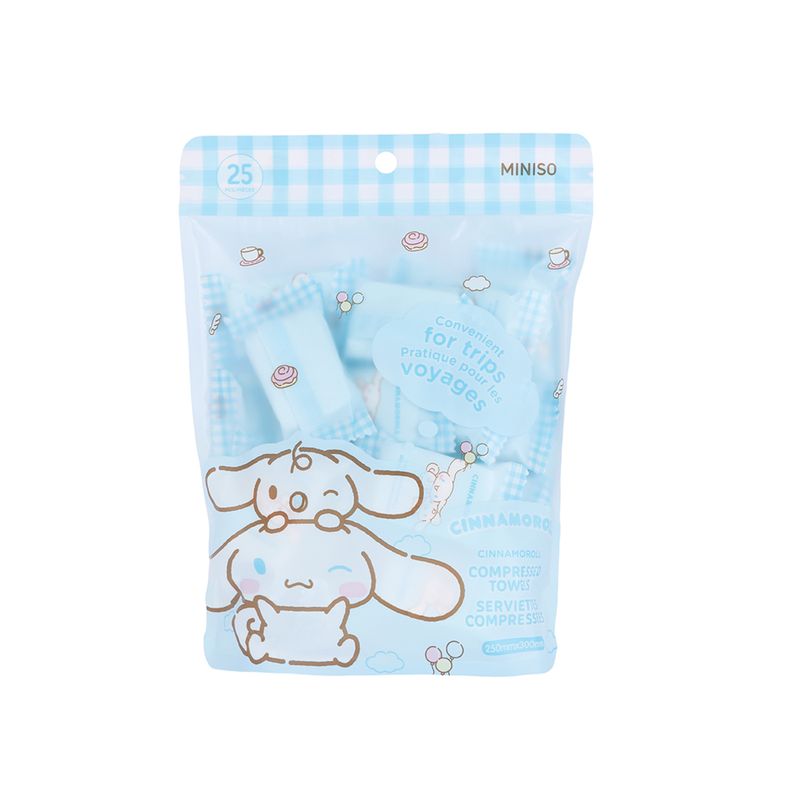 Paquete-Toallitas-Faciales-Sanrio-Cinnamoroll-Comprimidas-25x30-cm-25-Piezas-1-31924