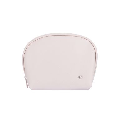 Cosmetiquera Sintética Beige 21x15 cm
