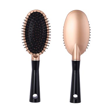 Cepillo Para Cabello Black Golden Sintético Dorado
