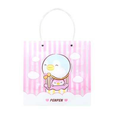 Bolsa De Regalo Sr. Miniso Rosa 23.5x22.5 cm