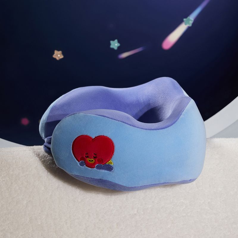 Almohada-De-Viaje-Con-Borde-Levantado-BT21-Tata-Colecci-n-Baby-Memory-Foam-Azul-2-31548