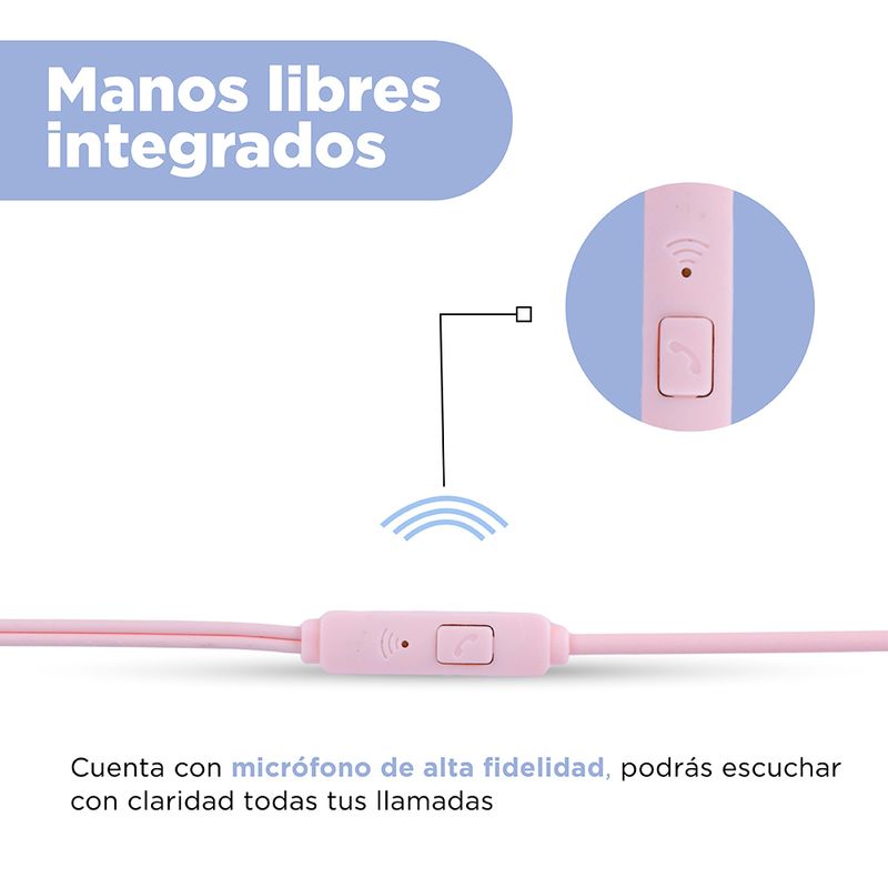 Aud-fonos-De-Cable-Con-Estuche-De-Capsula-Rosas-1-2-m-3-5-mm-6-14199