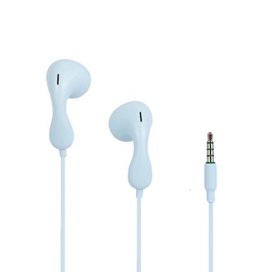 Audífonos De Cable Azules 120 cm 3.5 mm