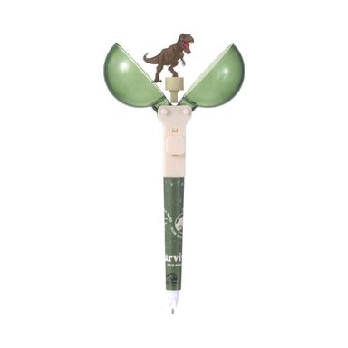 Pluma Jurassic World Tiranosaurio Figura 3D Tinta Negra 1.0 mm