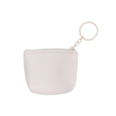 Monedero Básico Sintético Beige 8x3x6 cm