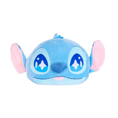 Cojín Decorativo Disney Stitch Ojitos Kawaii Textil Azul 38 cm