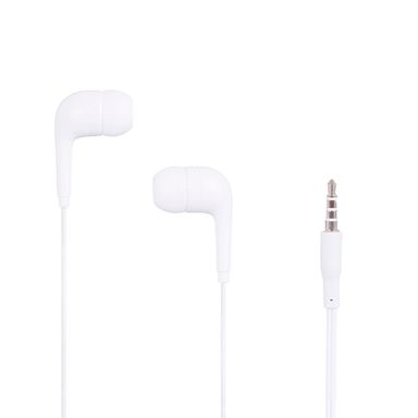 Audífonos  De Cable Mod Hf233 Blanco De Cable Blanco