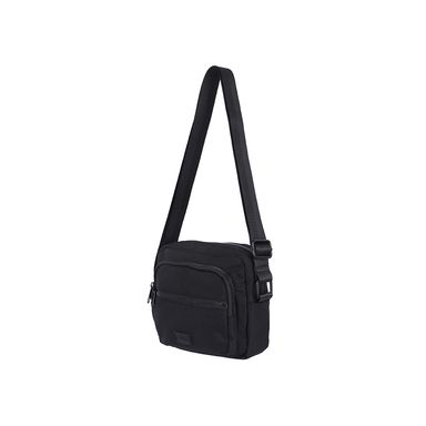 Bolso Crossbody Textil Negro 20x5x16 cm