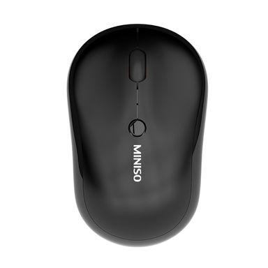Mouse Inalámbrico Sintético Negro