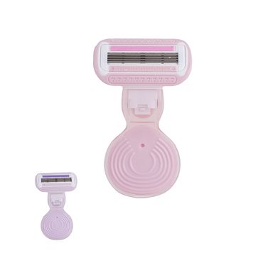 Mini Rastrillo Para Mujer Sintético 3 Chuchillas