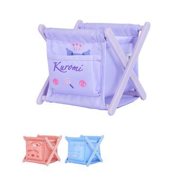 Organizador De Escritorio Plegable Sanrio Diseño Aleatorio Textil 11x10.4x10.4 cm