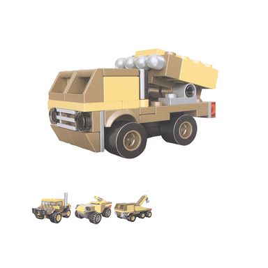 Bloques De Construcción Vehículo Militar Mini Racing Diseño Aleatorio