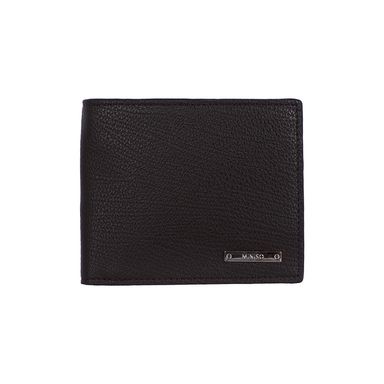 Cartera Para Hombre Sintética Café 11x9x1 cm