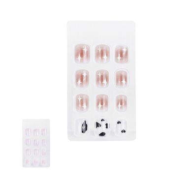 Paquetes Uñas Postizas Minimalist Sintéticas Diseño 10 24 Piezas