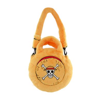 Bolso Crossbody One Piece Afelpado Textil Café
