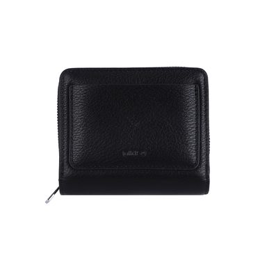 Cartera Para Mujer Con Monedero Sintética Negra 11x9 cm