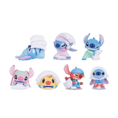 Blind Box Disney Stitch Pelea De Almohadas 7 cm
