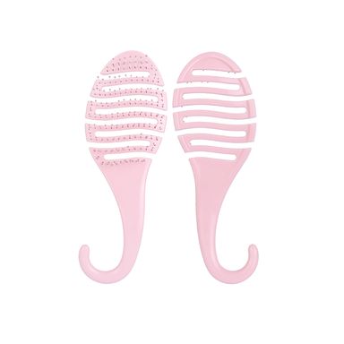 Cepillo De Ventilación Para Cabello Sintético Rosa 23.5 cm