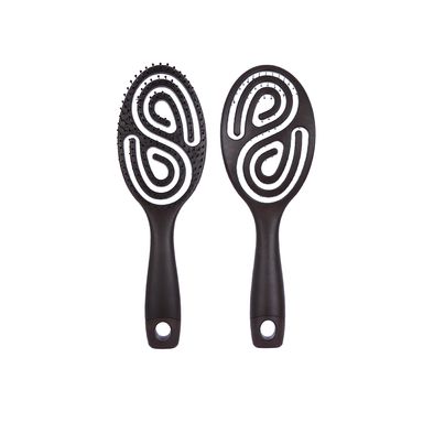 Cepillo De Ventilación Para Cabello Harmony Sintético Café Oscuro 24 cm